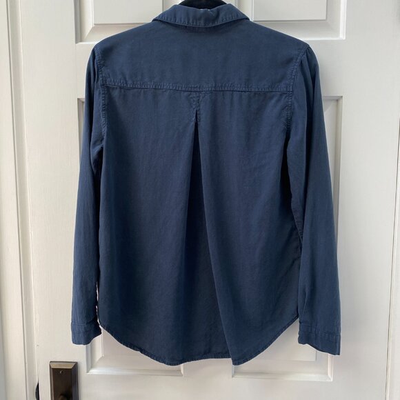 Bella Dahl 100% Tencel Button Down Blouse - Picture 3 of 5